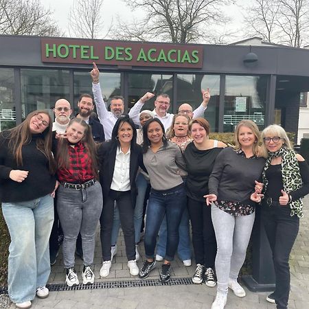 Logis Hotel Restaurant Des Acacias Lille Neuville En Ferrain 누빌엉페랑 외부 사진